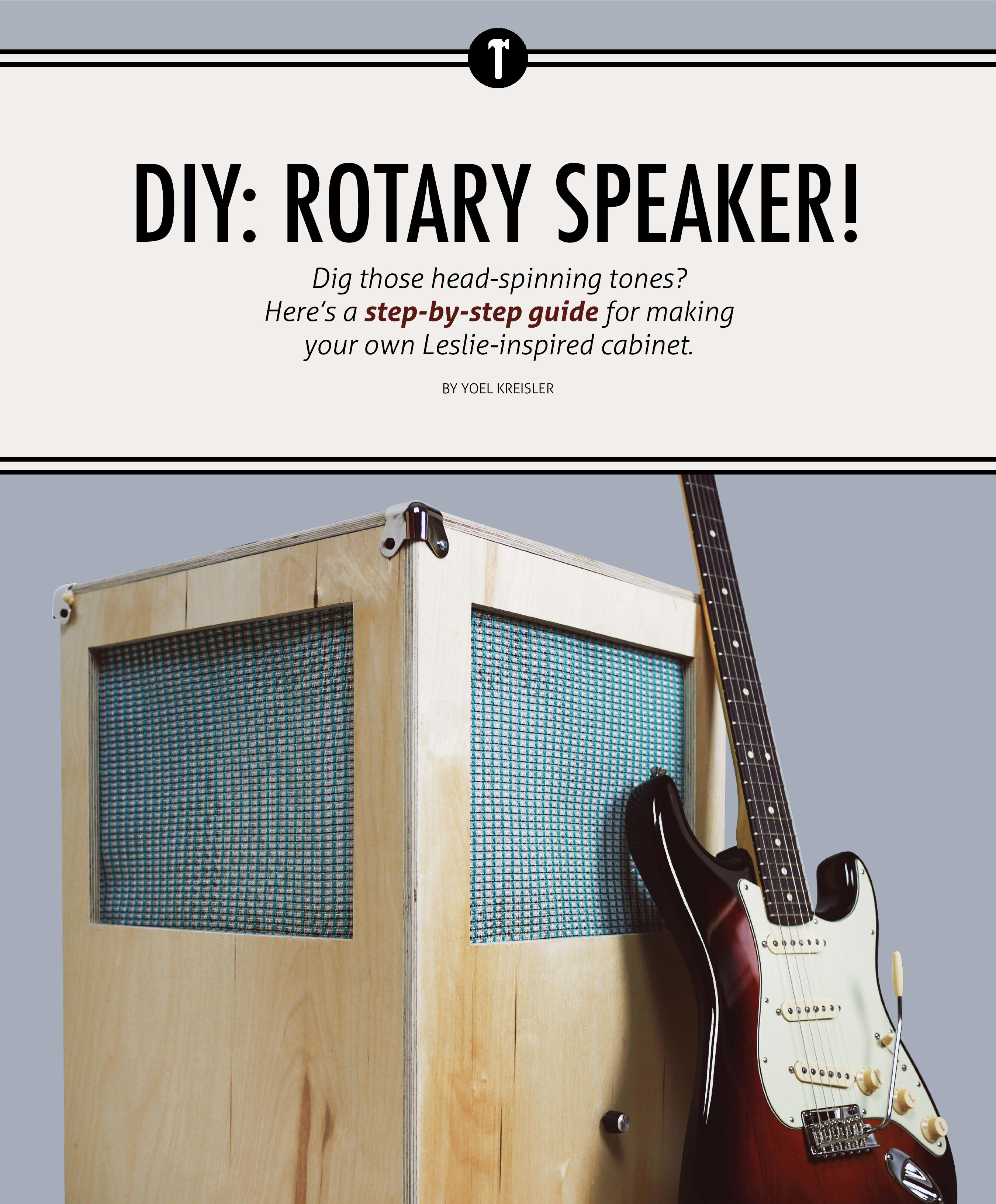 DIY Rotary Speaker